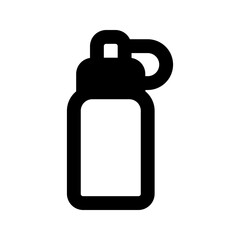 water bottle glyph icon