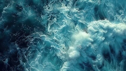 Obraz premium Ocean Waves Abstract