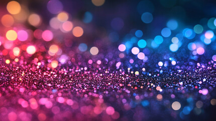 falling glittering confetti texture overlay background for festive event decoration