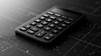 Calculator Close-Up.