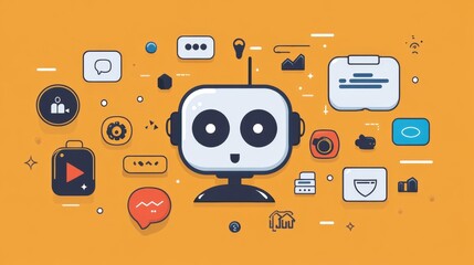 Robot AI Concept Art.