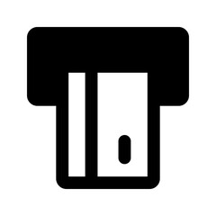 atm glyph icon