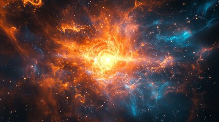 Cosmic Nebula Glow.