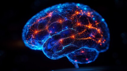 Glowing Brain.