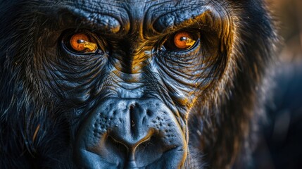 Majestic animal in its natural habitat showcasing intricate details and raw power.
