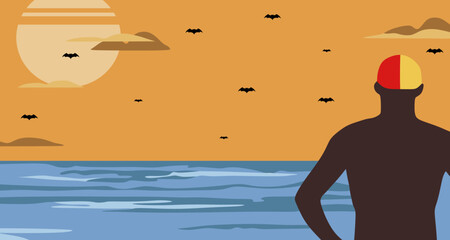 cool simple abstract vector background