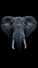 Naklejka premium &nbsp;head of a elephant