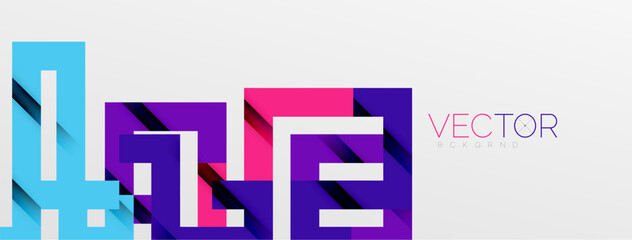 Color bend lines with shadow texture effect. Vector Illustration For Wallpaper, Banner, Background, Card, Book Illustration, landing page