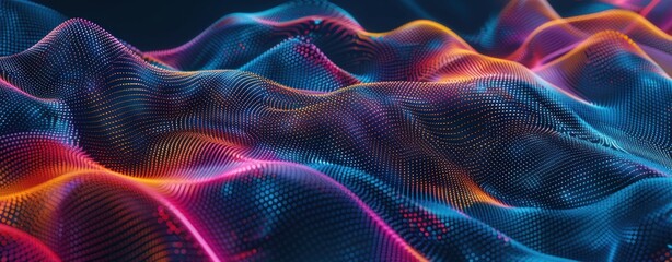 Fototapeta premium Abstract Wavy Pattern