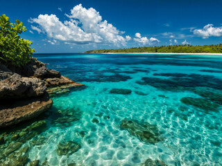 Fototapeta premium tropical island