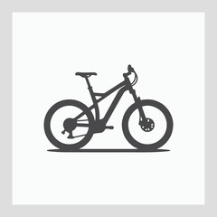 Fototapeta premium bicycle silhouette vector