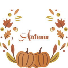 Fall/Autumn leaves vector. autumn leaf set. Vector illustration.
