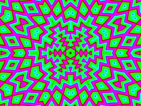 Abstract kaleidoscope patterns,. 4K Motion graphics background. Unique kaleidoscopic Animation. Beautiful bright ornament. seamless
