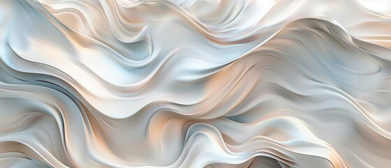 Obraz premium Elegant Ruched Digital Art, luxurious design featuring soft hues, intricate patterns, high-resolution quality, perfect for seamless applications and sophisticated aesthetics.