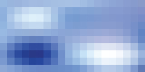 Abstract Square Pixel Mosaic Background