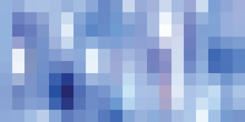 Abstract Square Pixel Mosaic Background