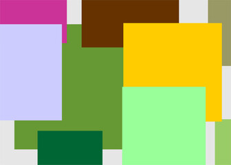 Abstract background with colored boxes