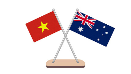 Australia Vietnam Flag