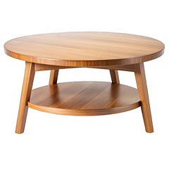 Round stone marble podium isolated on transparent background