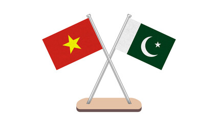 Pakistan Vietnam Flag