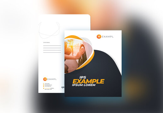 C4 Creative Minimal Catalog Envelop