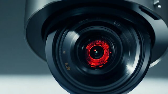 Eyes on the Move: Rotating Security Camera in Action