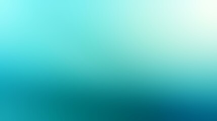 Aqua Color Gradient Background with Gentle Blending and Calming, Oceanic Shades