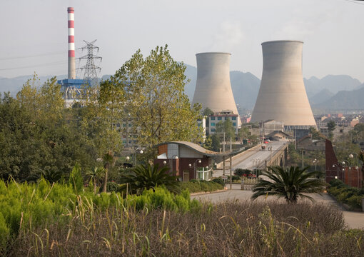 China, Industrial smoke stack