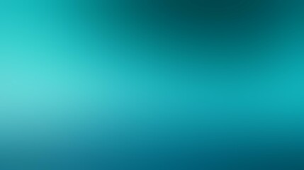 Fototapeta premium Teal Color Gradient Background with Deep, Cool Tones and Smooth Transitions