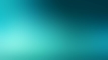 Obraz premium Teal Color Gradient Background with Deep, Cool Tones and Smooth Transitions