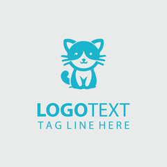 Kitten Logo Illustrations