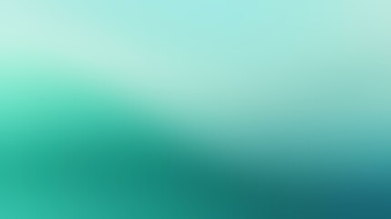 Obraz premium Seafoam Color Gradient Background with Soft, Cool Tones and Gentle Transitions