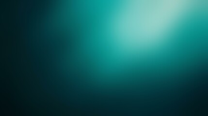 Teal Color Gradient Background with Deep, Cool Tones and Smooth Transitions