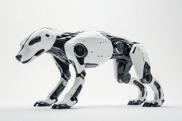 Robot Dog on White Surface