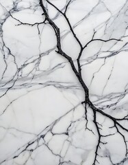 Fototapeta premium Close-Up Image of Light Grey Marble with Thin Dark Grey Veins, marble surface, stone marble, white marble, marble tiles