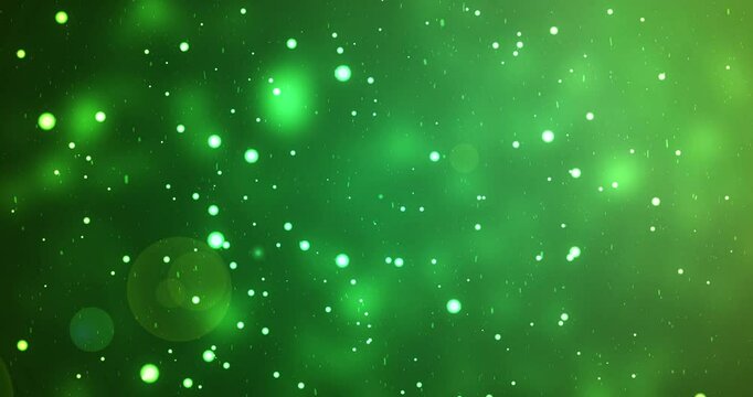 Colorful bokeh background shiny particles falling light rays moving 4K video. Clean soft elegant luxury Happy New Year festive events sparkly bg. Game atmosphere birthday bash animation. Glowy embers

