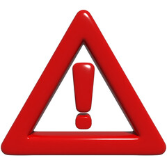 3D Warning Signs and Symbols Danger Icon