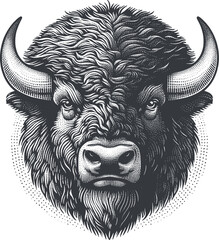 bison vector © CROP MEDIA