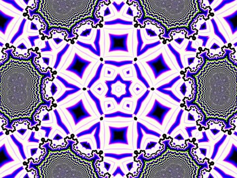 Abstract kaleidoscope patterns,. 4K Motion graphics background. Unique kaleidoscopic Animation. Beautiful bright ornament. seamless