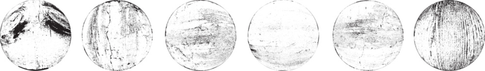 Grunge post Stamps Collection, Circles. Banners, Insignias , Logos, Icons, Labels and Badges Set . vector distress textures.blank shapes.