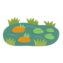 Swamp icon clipart avatar logtotype isolated vector illustration