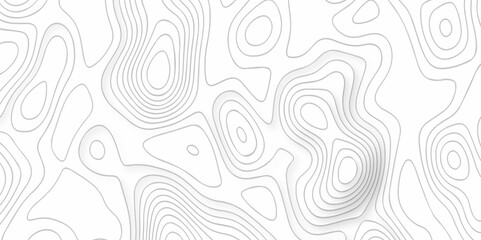 Seamless wave  topography counter map. abstract sea mounted map area space geometric line technology topo landscape striped cartography map texture background.