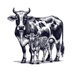 cow vector
