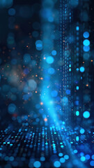 Technology Concept Data Stream