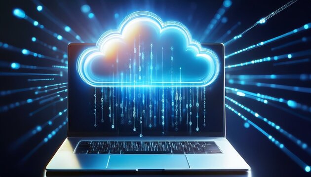 クラウドコンピューティングの概念cloud computing concept