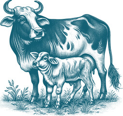 cow vector