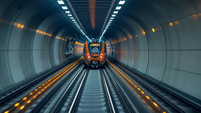City subway driver's seat 