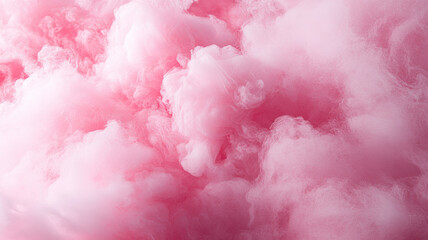 Fototapeta premium Fluffy Pink Cotton Candy Texture