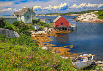 Canada, Nova Scotia, Peggy's Cove.