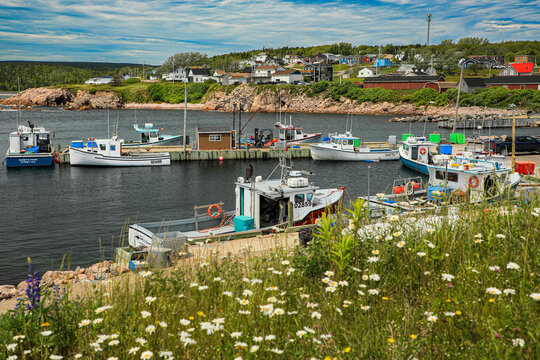 Canada, Nova Scotia, Cape Breton. Cabot Trail, Neil's Harbor